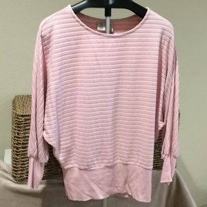 Anthropologie Velour Striped Shirt